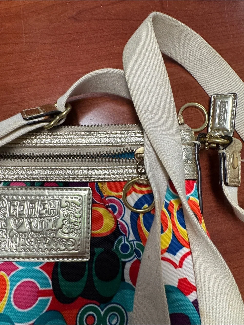 Y2K coach poppy purse